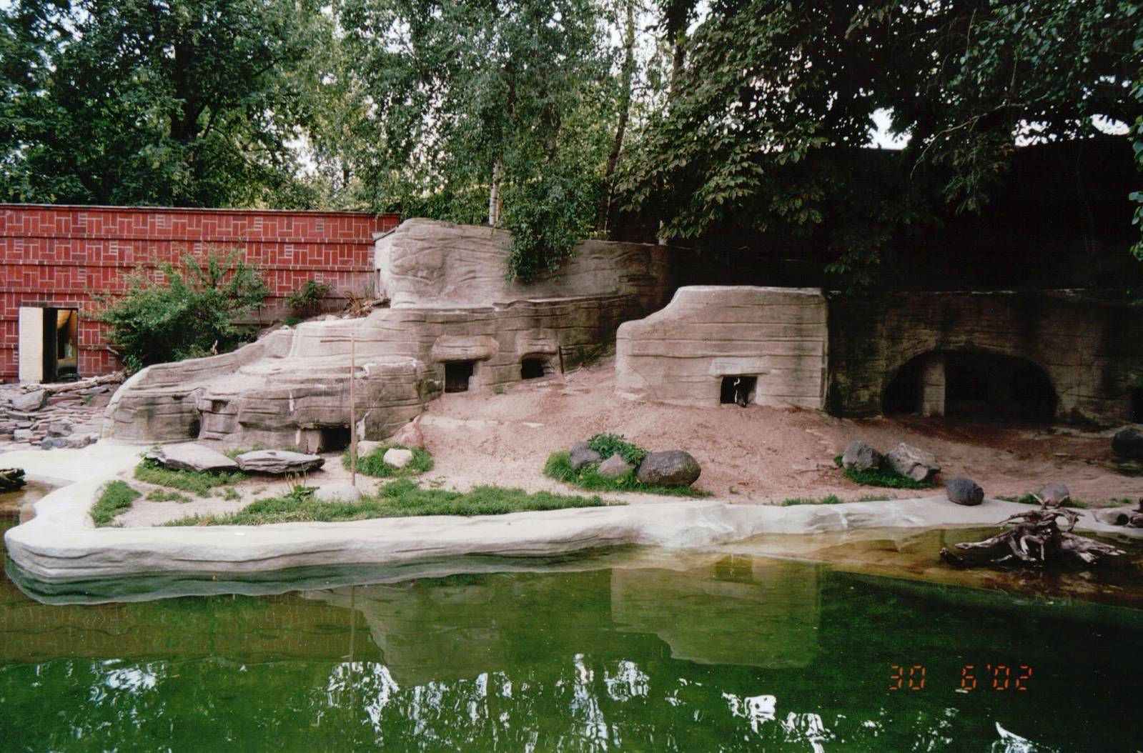 Leipzig Zoo 2002 - Jackass Penguin exhibit