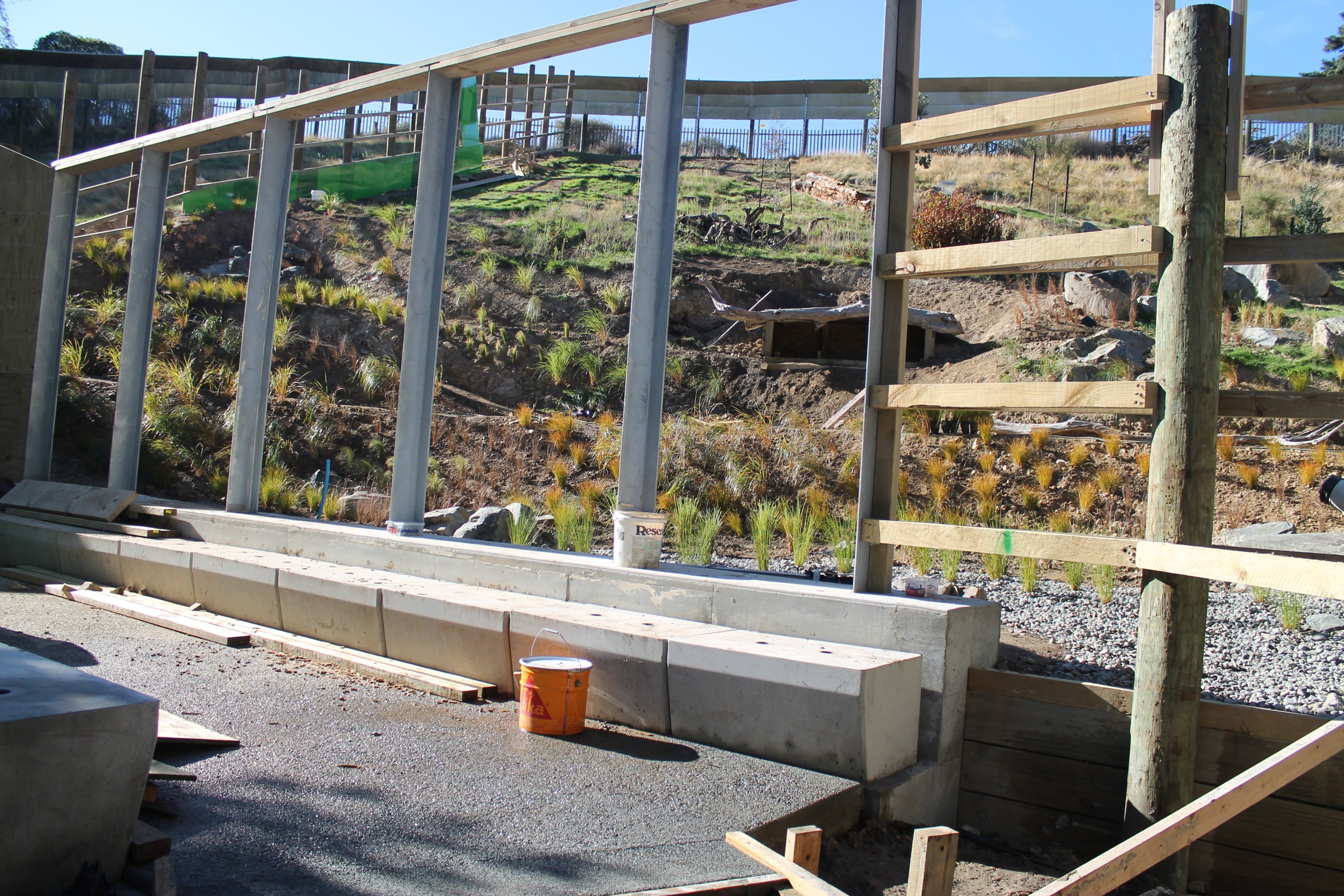 lemur enclosure construction