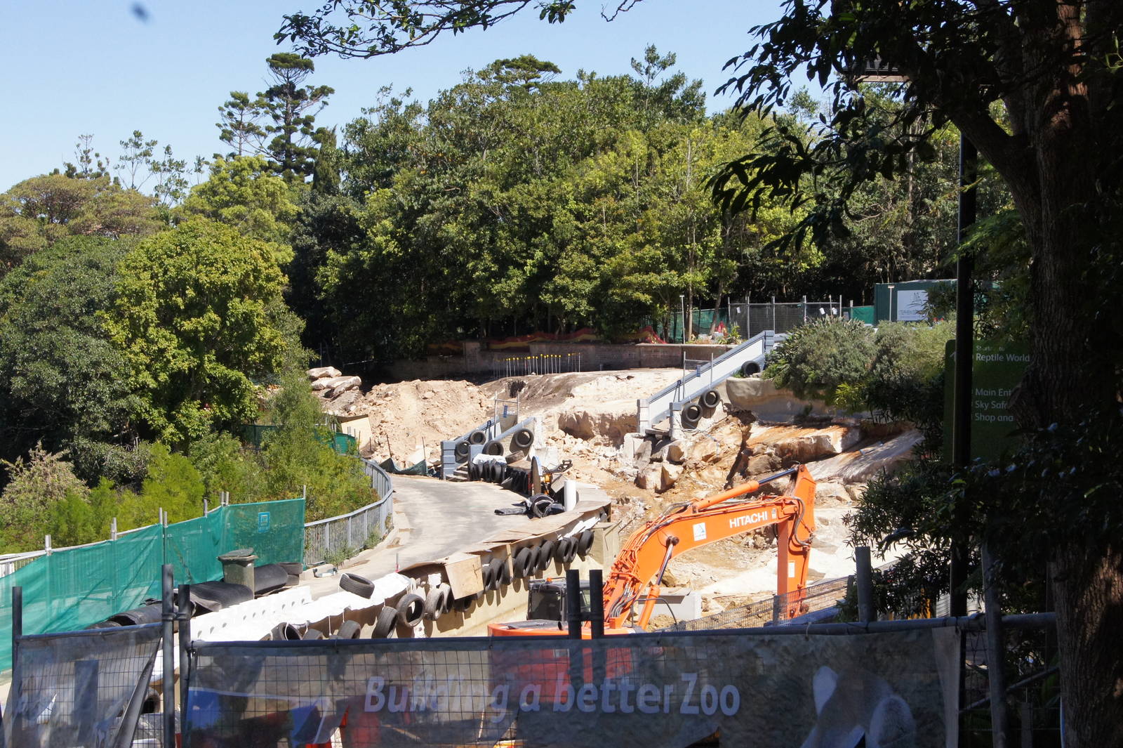 Lemur Forest Adventure construction