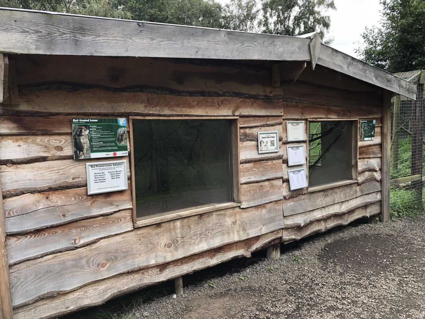 Lemur House at Northumberland Country Zoo (September 2021)