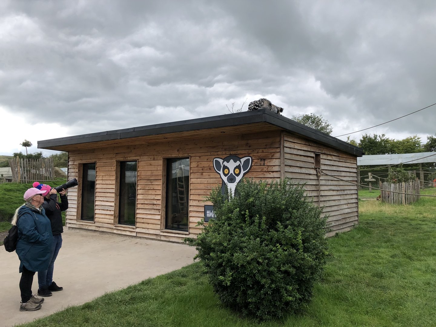 Lemur House at Peak Wildlife Park (August 2023)