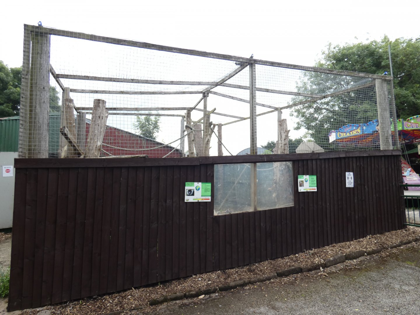 Lemur outdoor enclosure (Greenacres Animal Park)