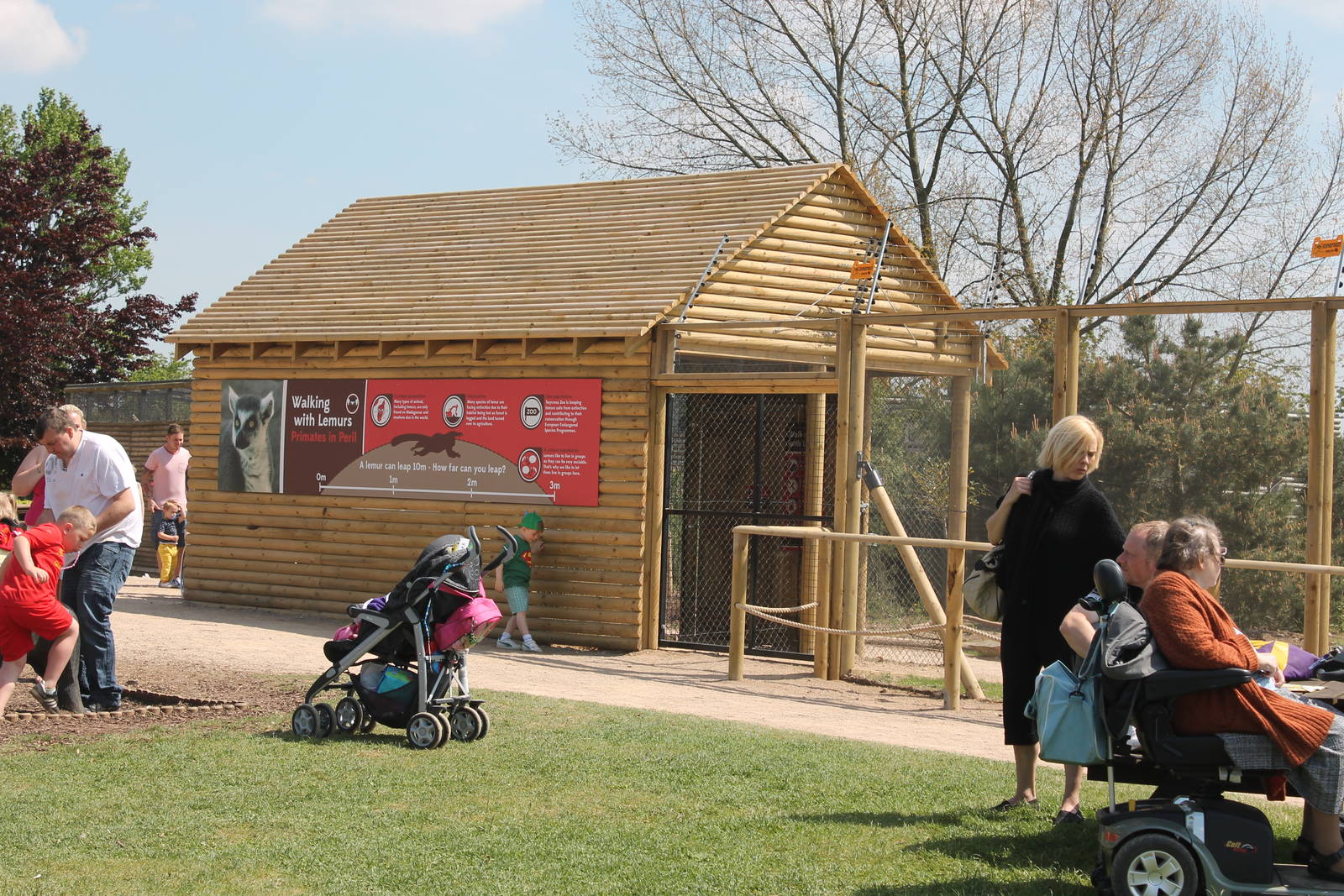 Lemur walkthrough, entrance building 2013