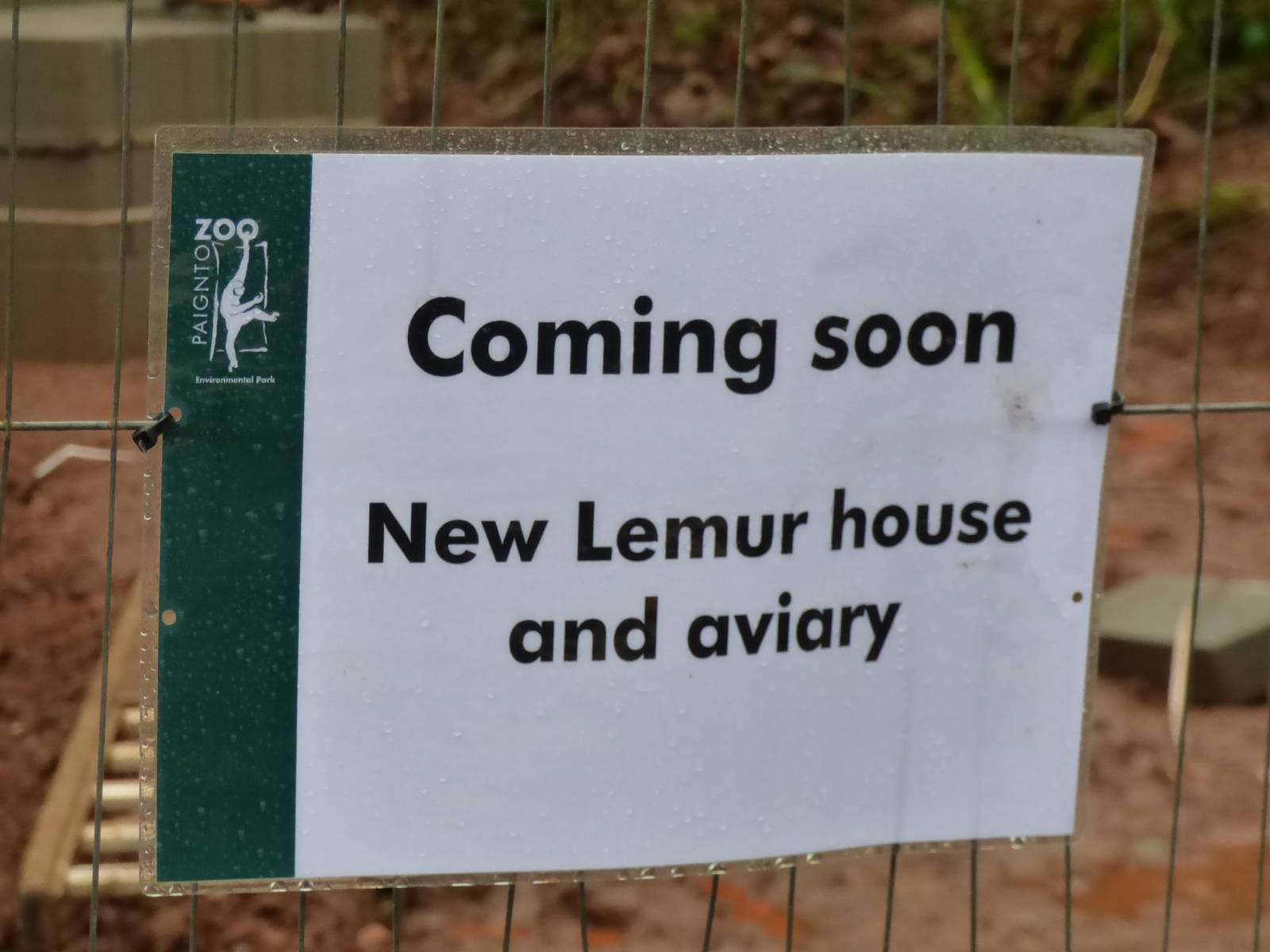 Lemur Wood sign, February 2016