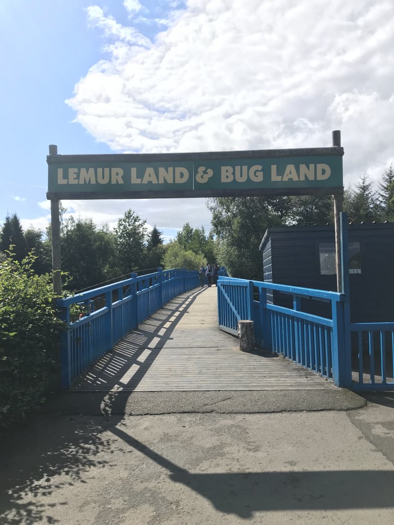 Lemurland- entrance bridge