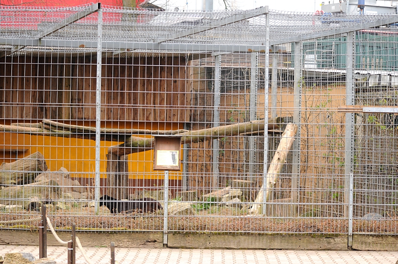 Leopard cage at Bad Pyrmont