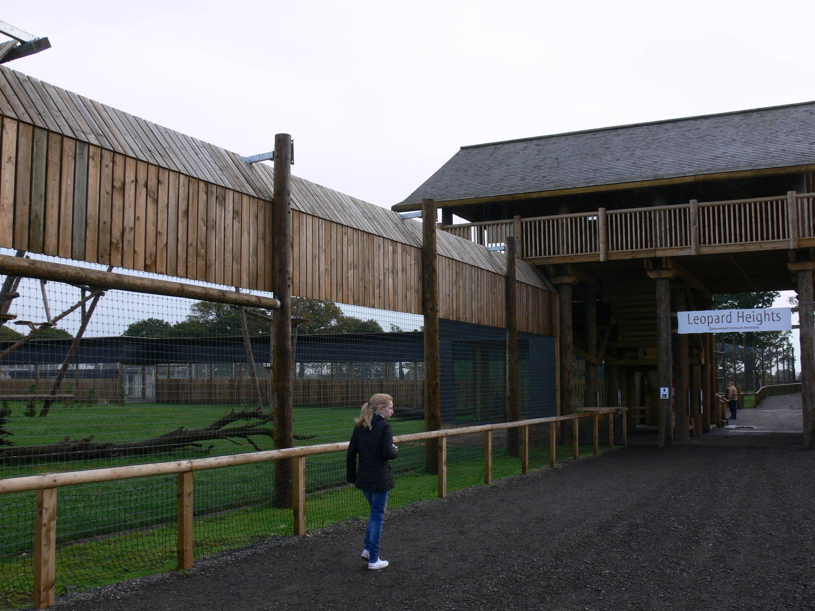 Leopard viewing at Yorkshire WP 01/11/12