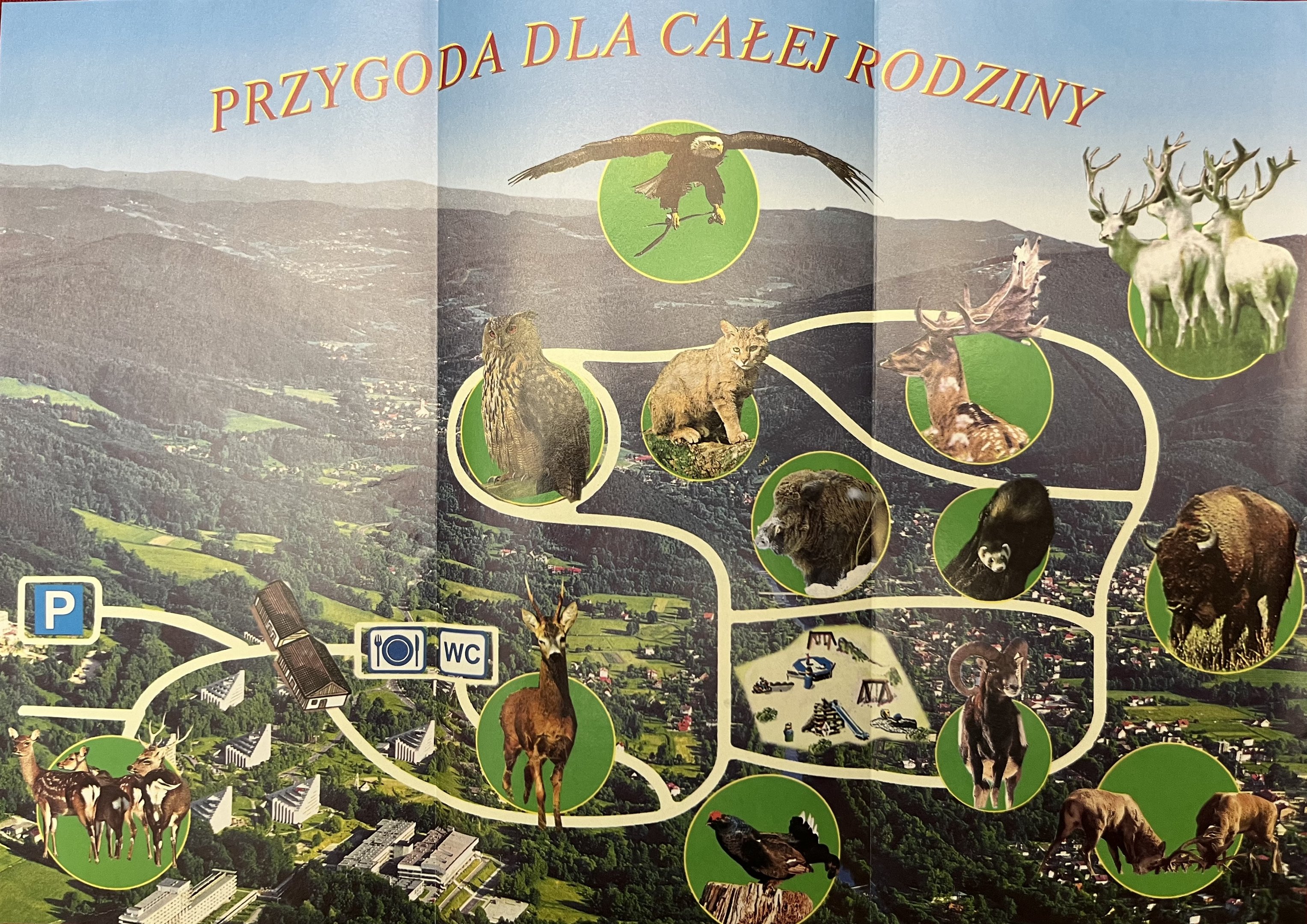 Lesny Park Niespodzianek Map - undated