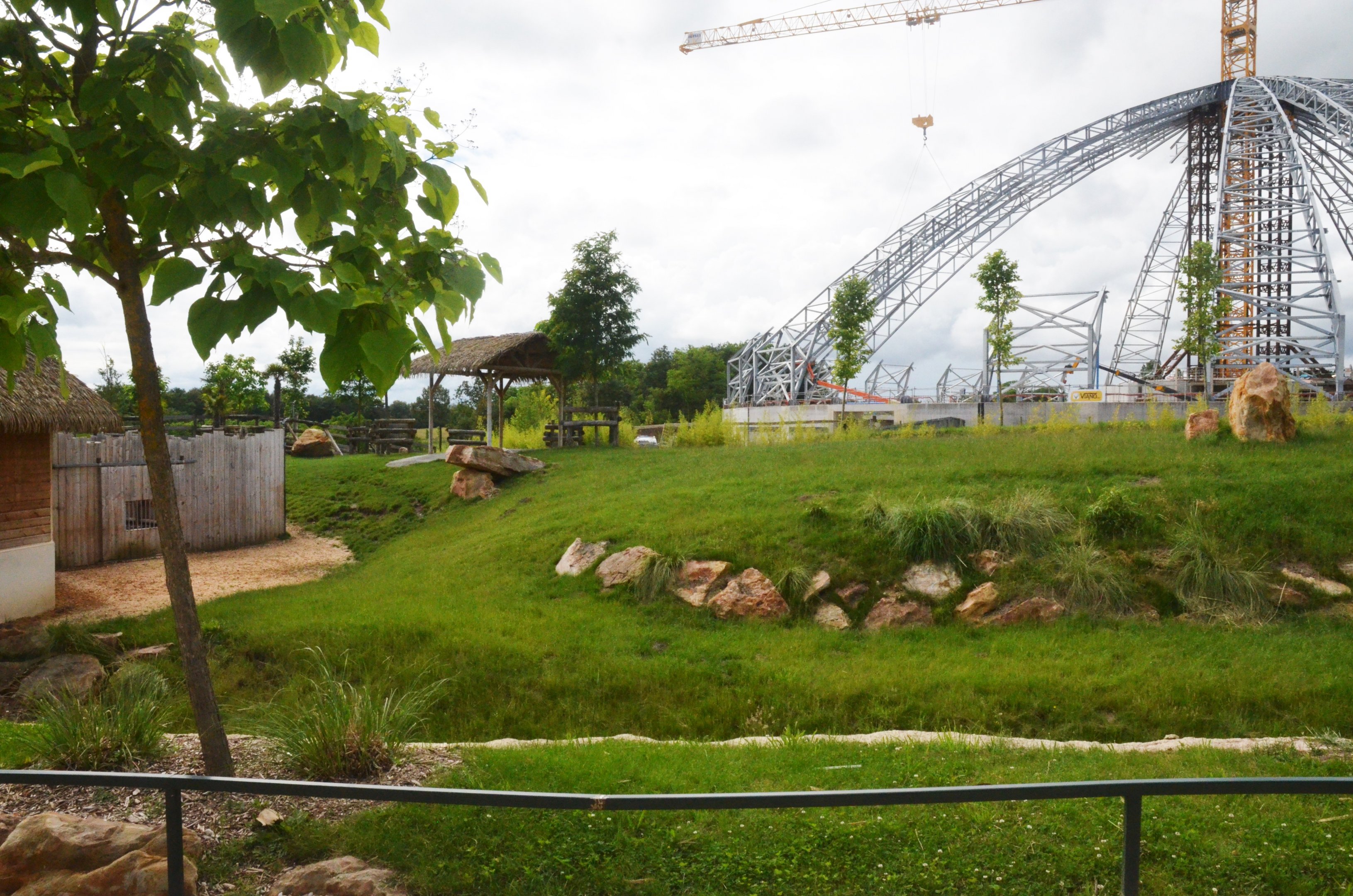 Lesser Kudu Enclosure at Beauval, 12/06/18