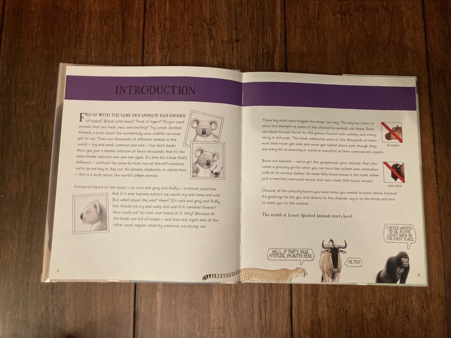 Lesser Spotted Animals