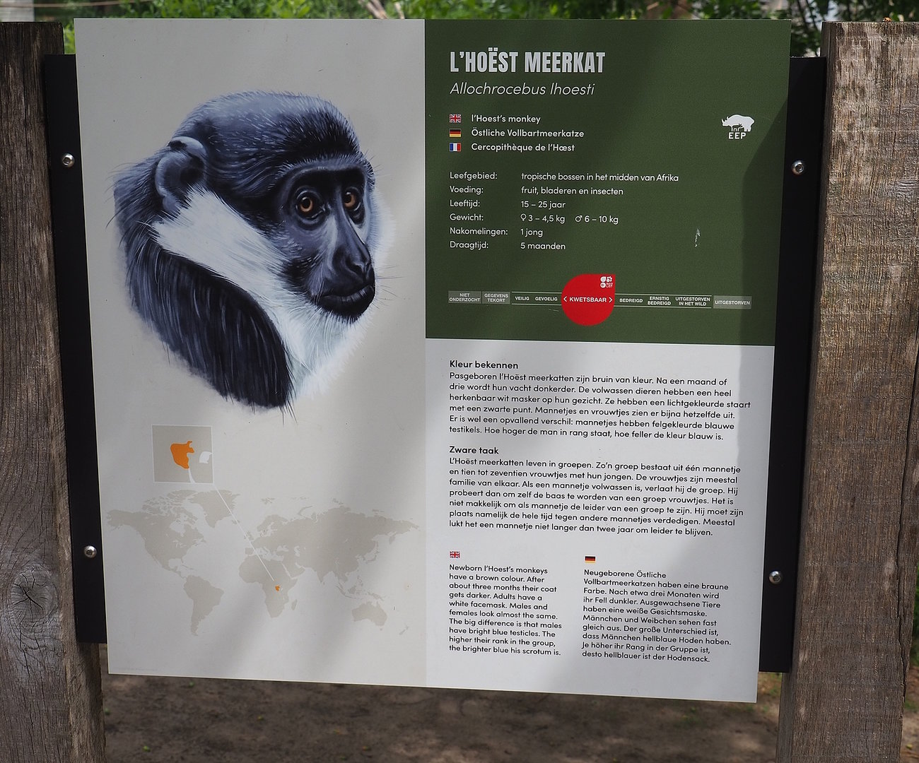 L'Hoëst monkey signage, 2022-06-12