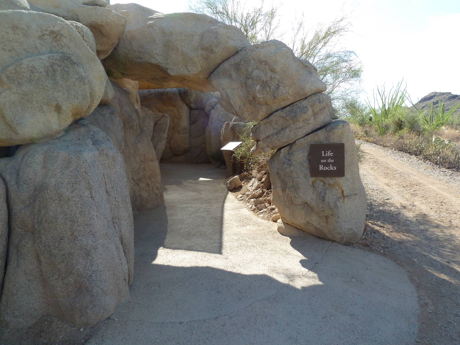 Life On The Rocks - Entrance