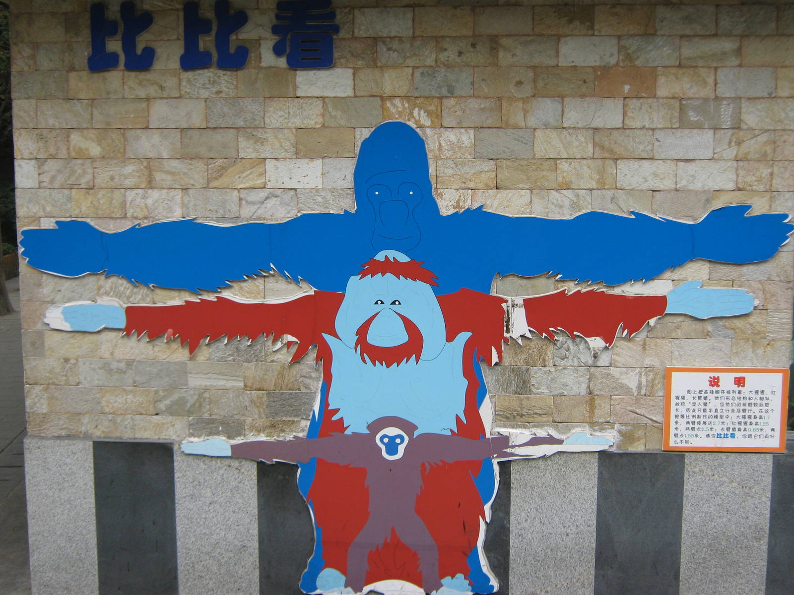 lifesize ape figures