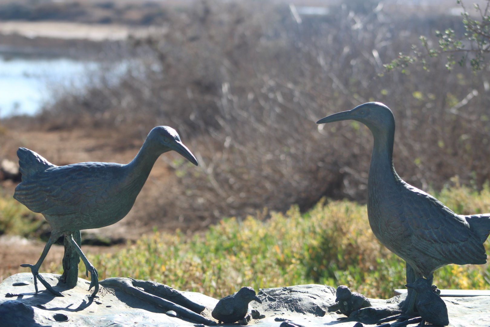 Light-footed Ridgeways Rail Statue