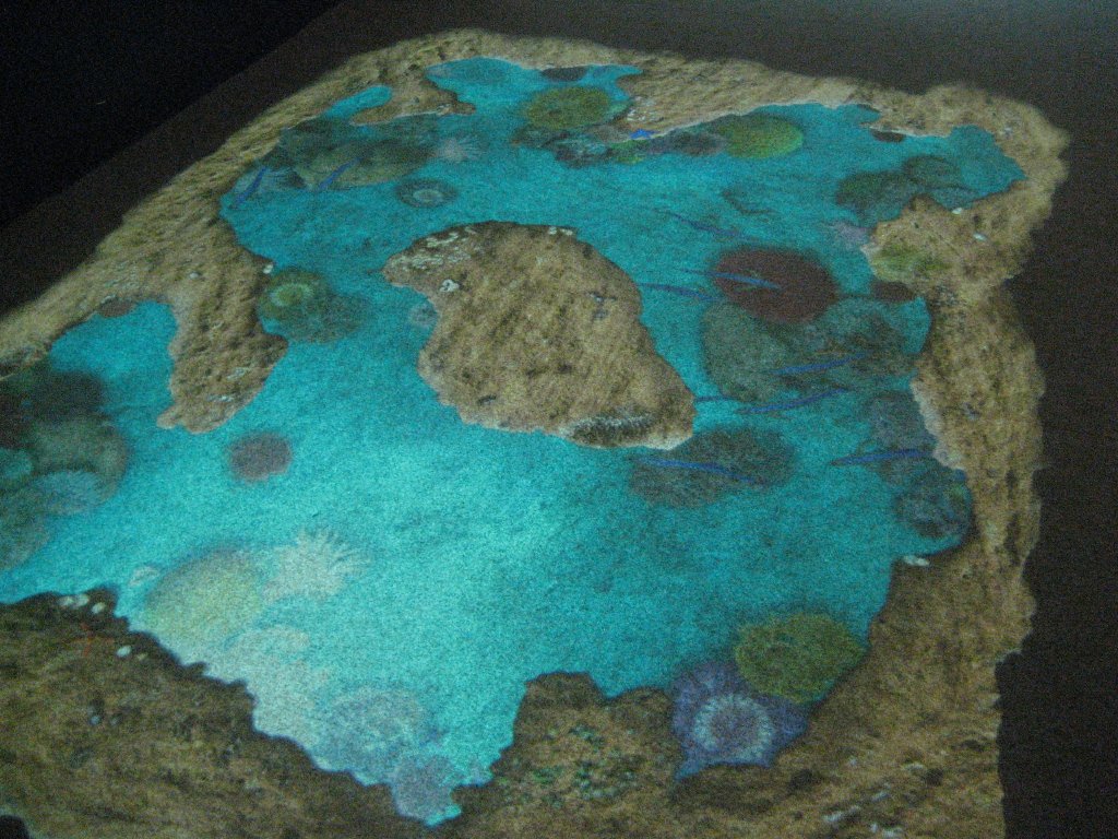 Light projection on the floor