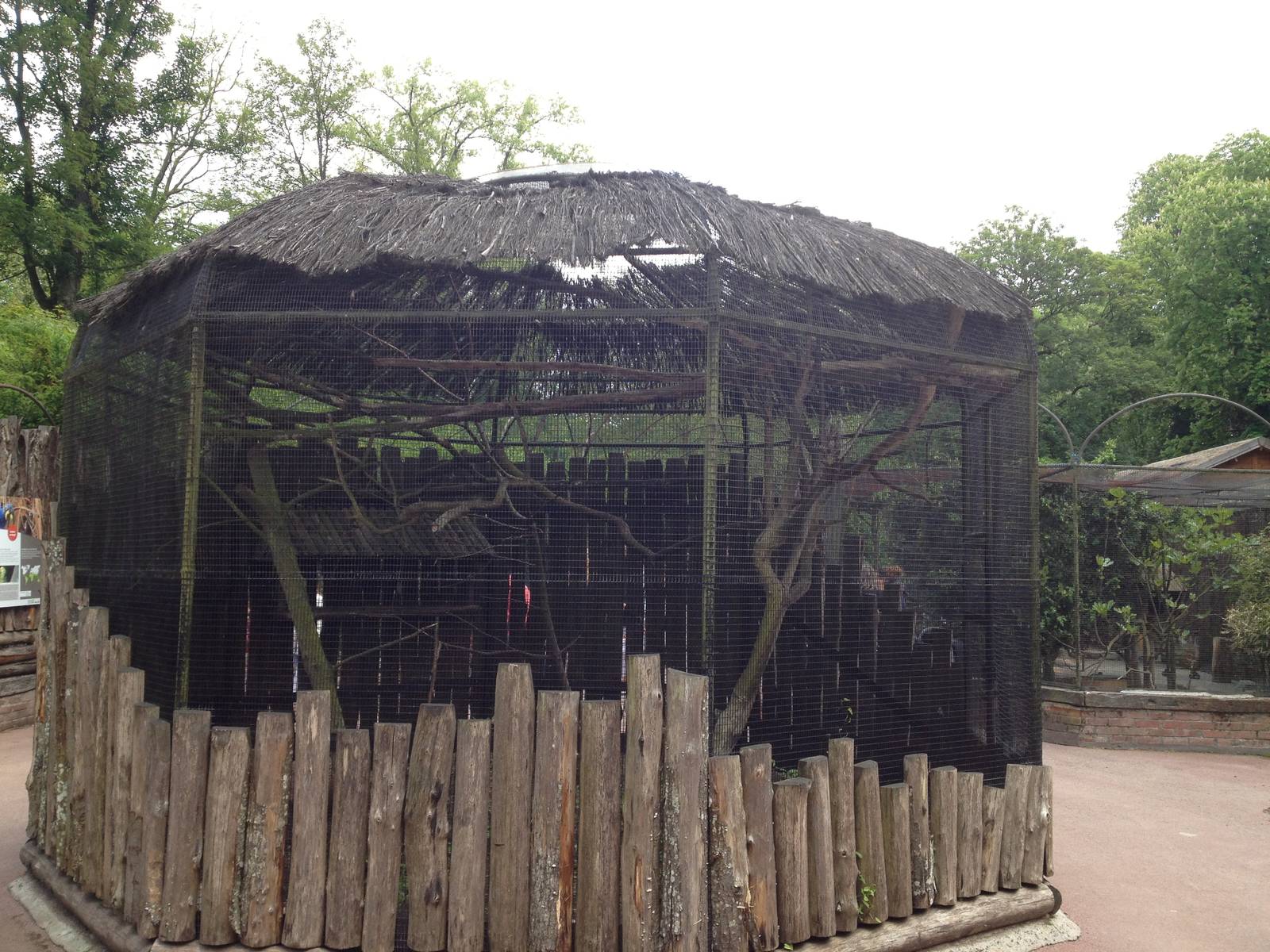 Lille Zoo empty enclosure