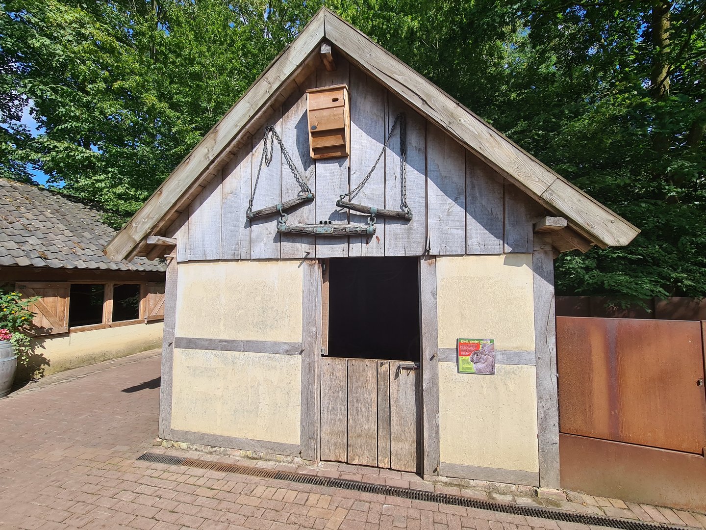 Limburg farm - Flemish giant building