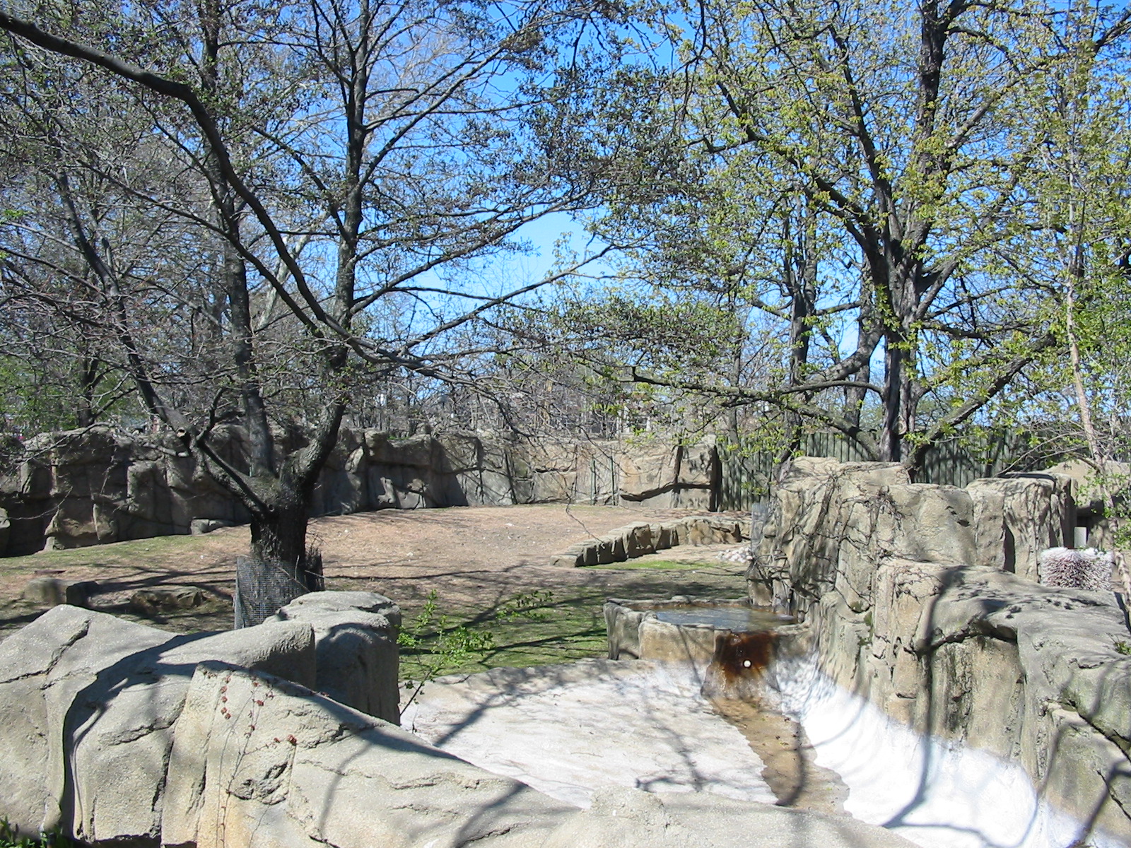 Lincoln Park Zoo 2003 - Exhibit in the Antelope and Zebra area
