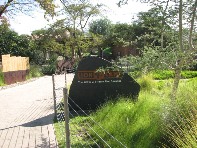 Lion Camp - Entrance