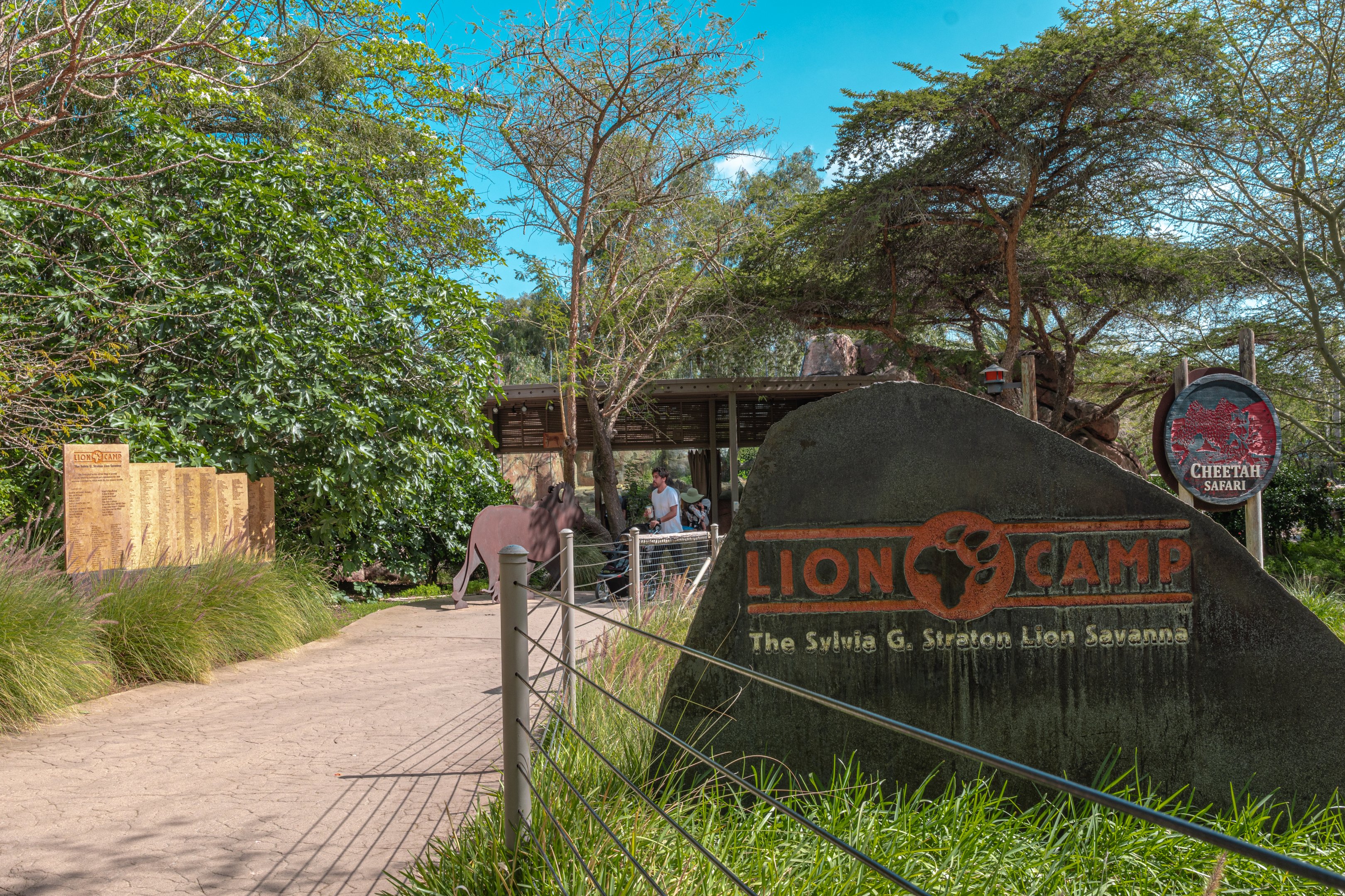 Lion Camp entrance
