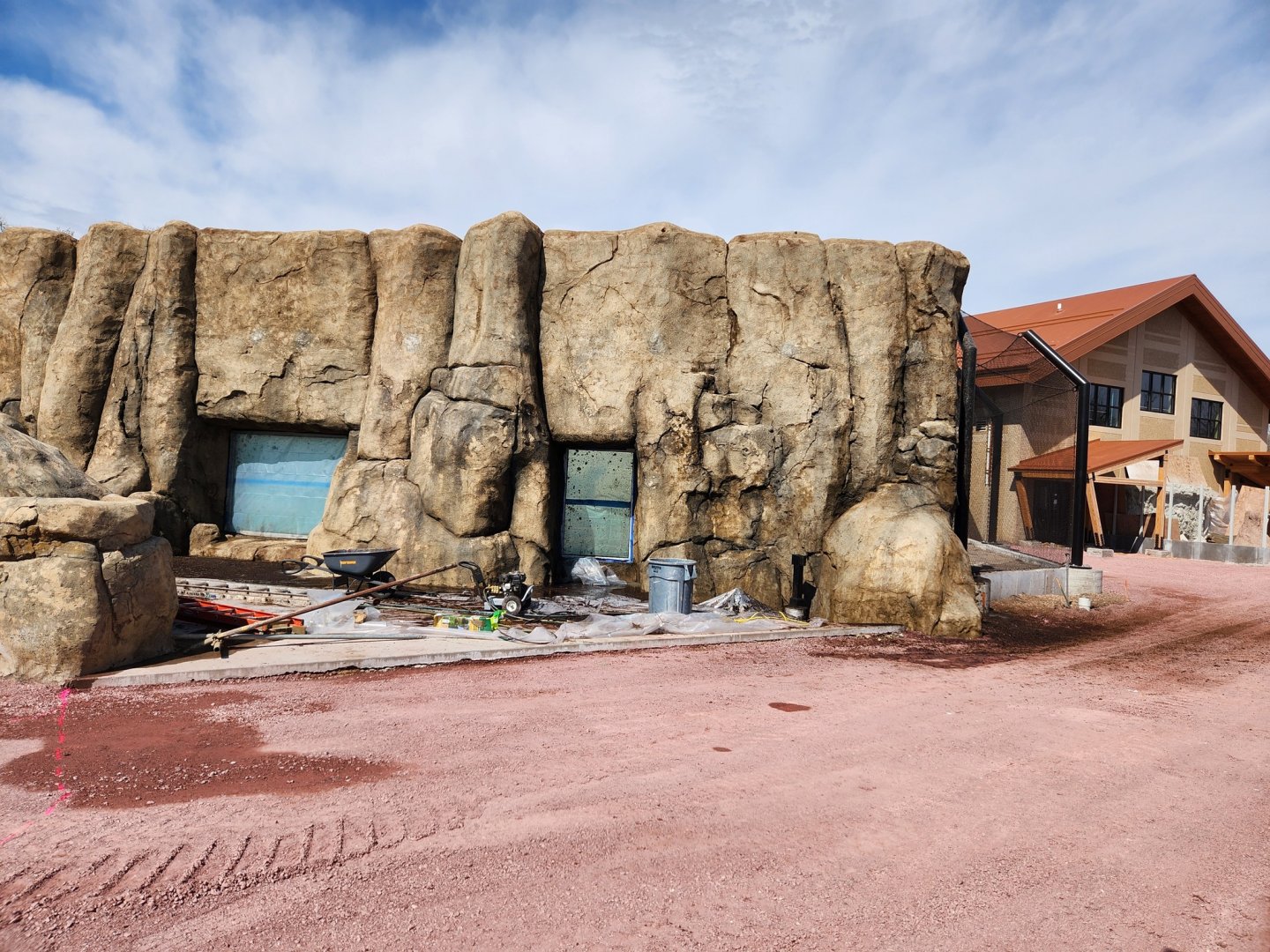 Lion Construction - Kopje viewing window