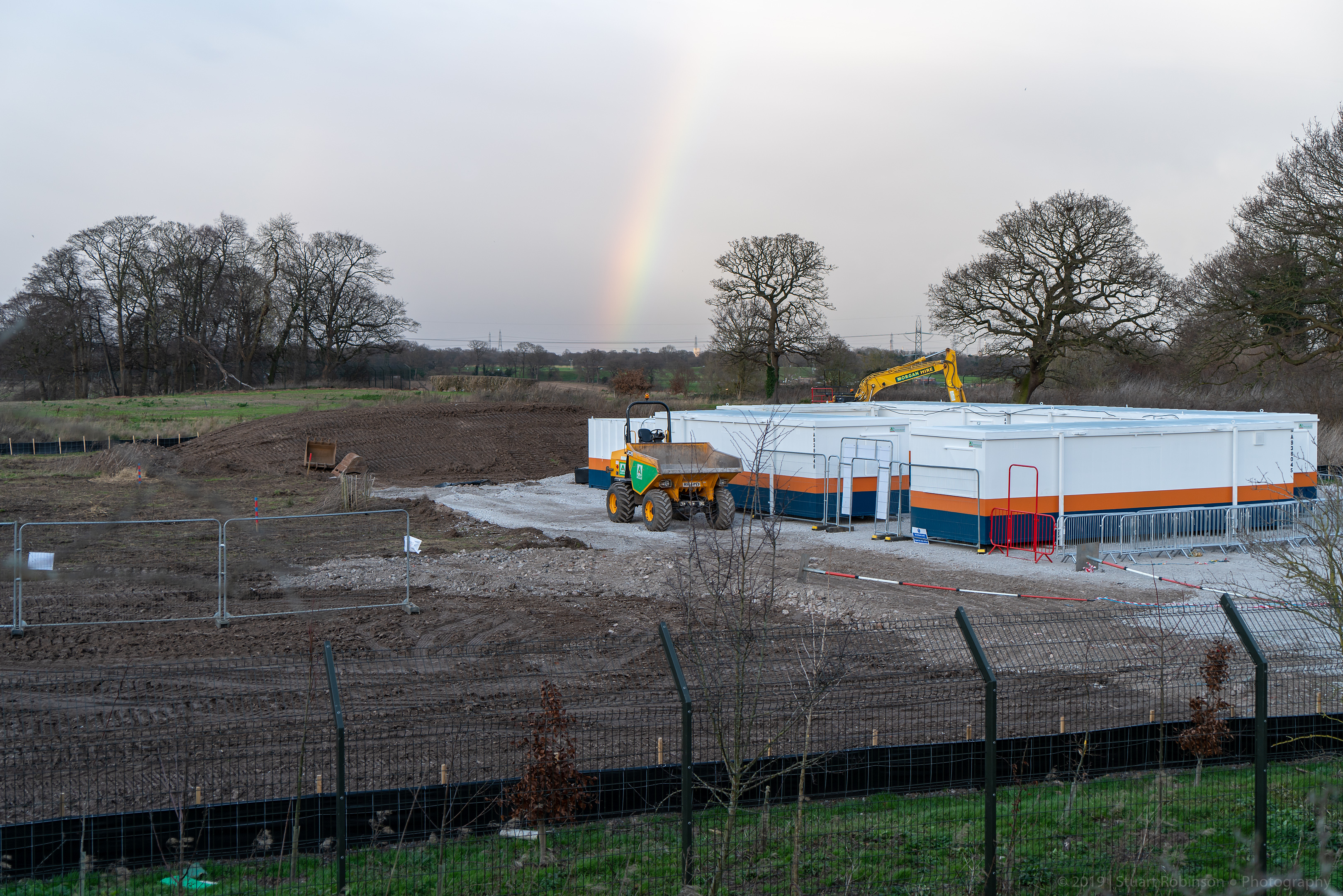 Lion Enclosure Construction - 13/01/2019