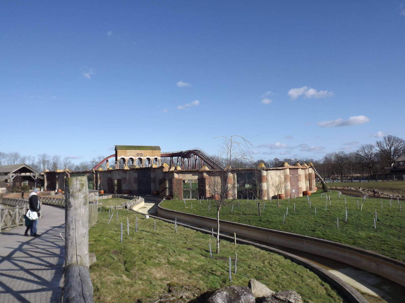 Lion Exhibit at Flamingoland 19/02/12