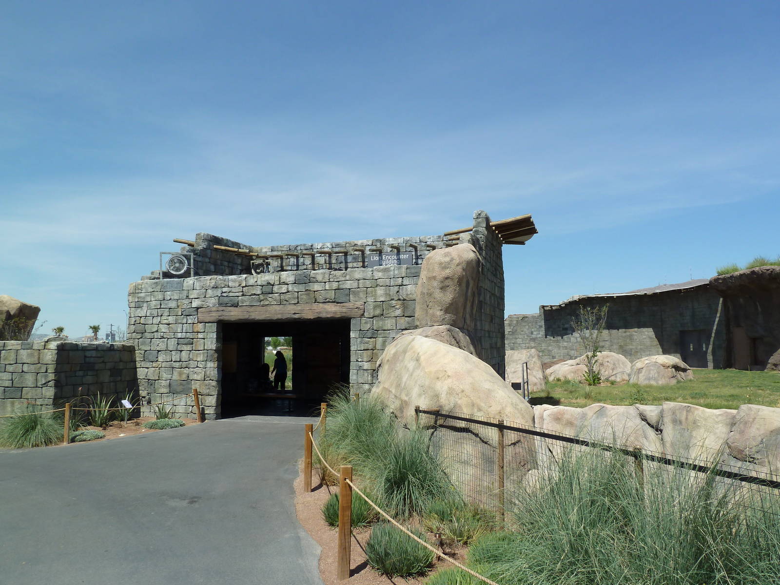 Lion Exhibit - New Exhibit In 2010