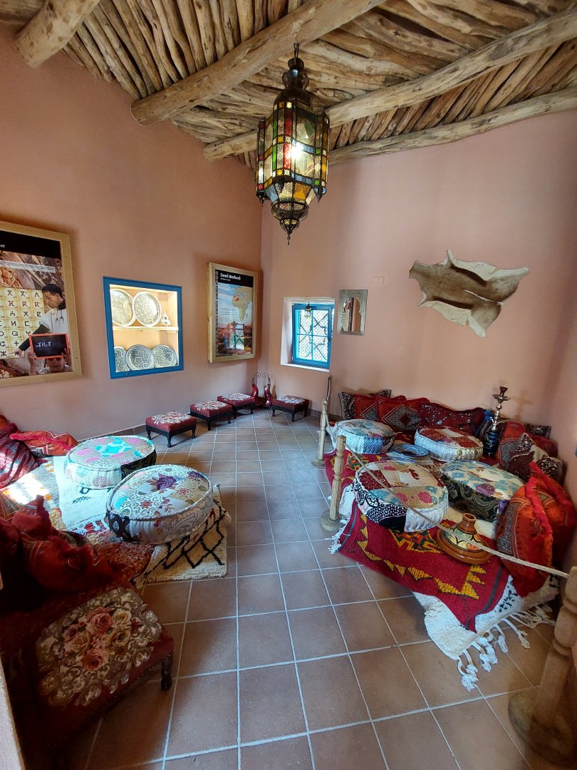 Lion exhibit reconstruction - Berber room