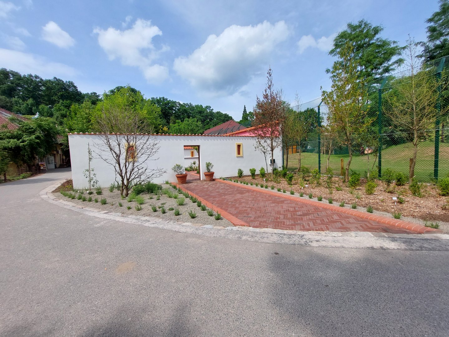 Lion exhibit reconstruction - Paradise garden