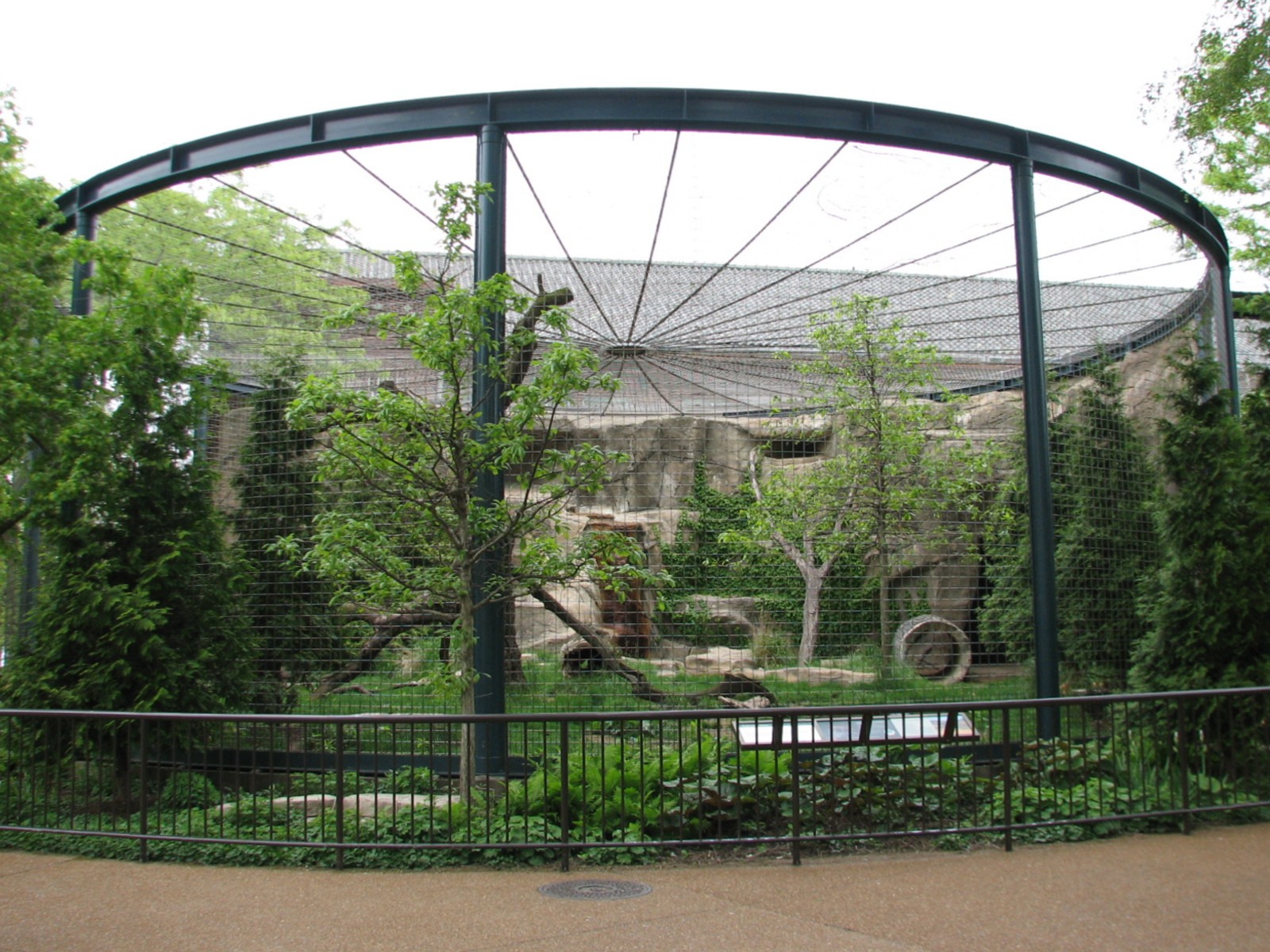 Lion House - Afghan Leopard Exhibit