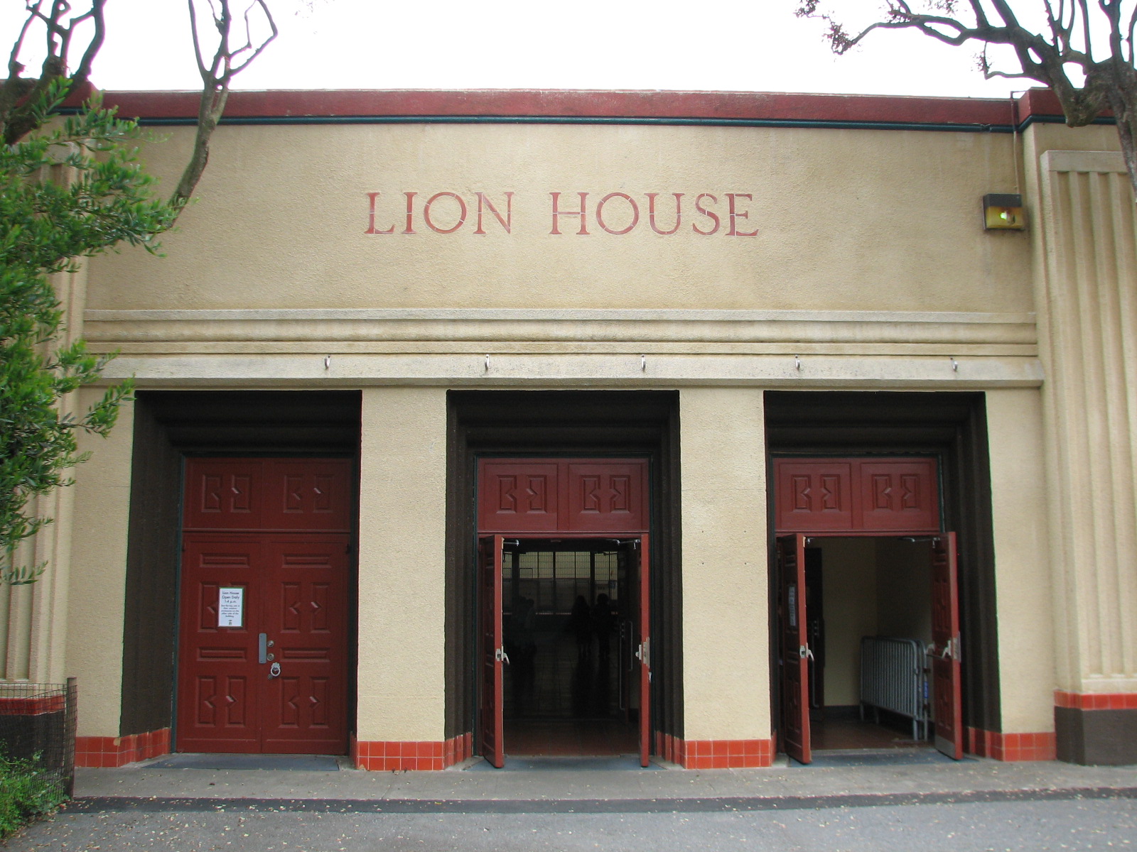 Lion House - Exterior