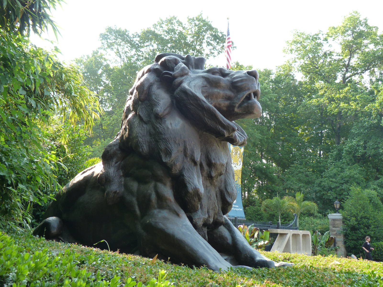 Lion Statue at Entrance