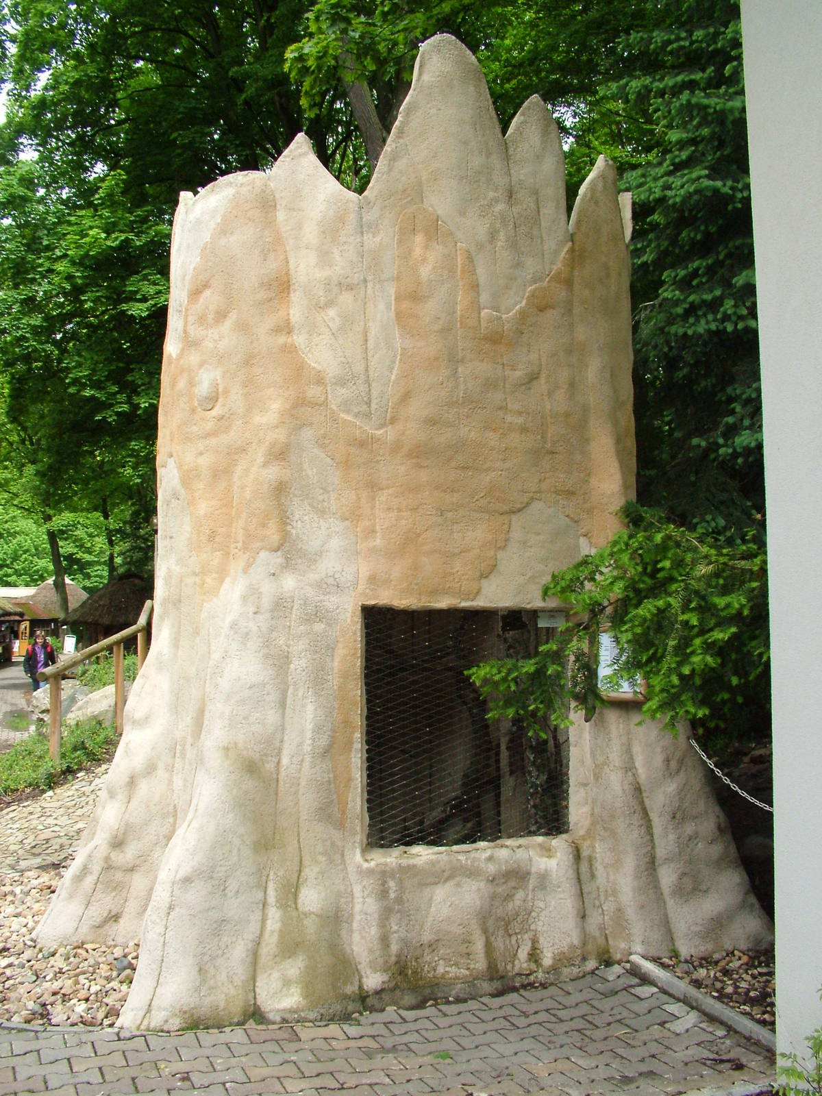 Little Owl aviary at Jihlava, 31/05/10