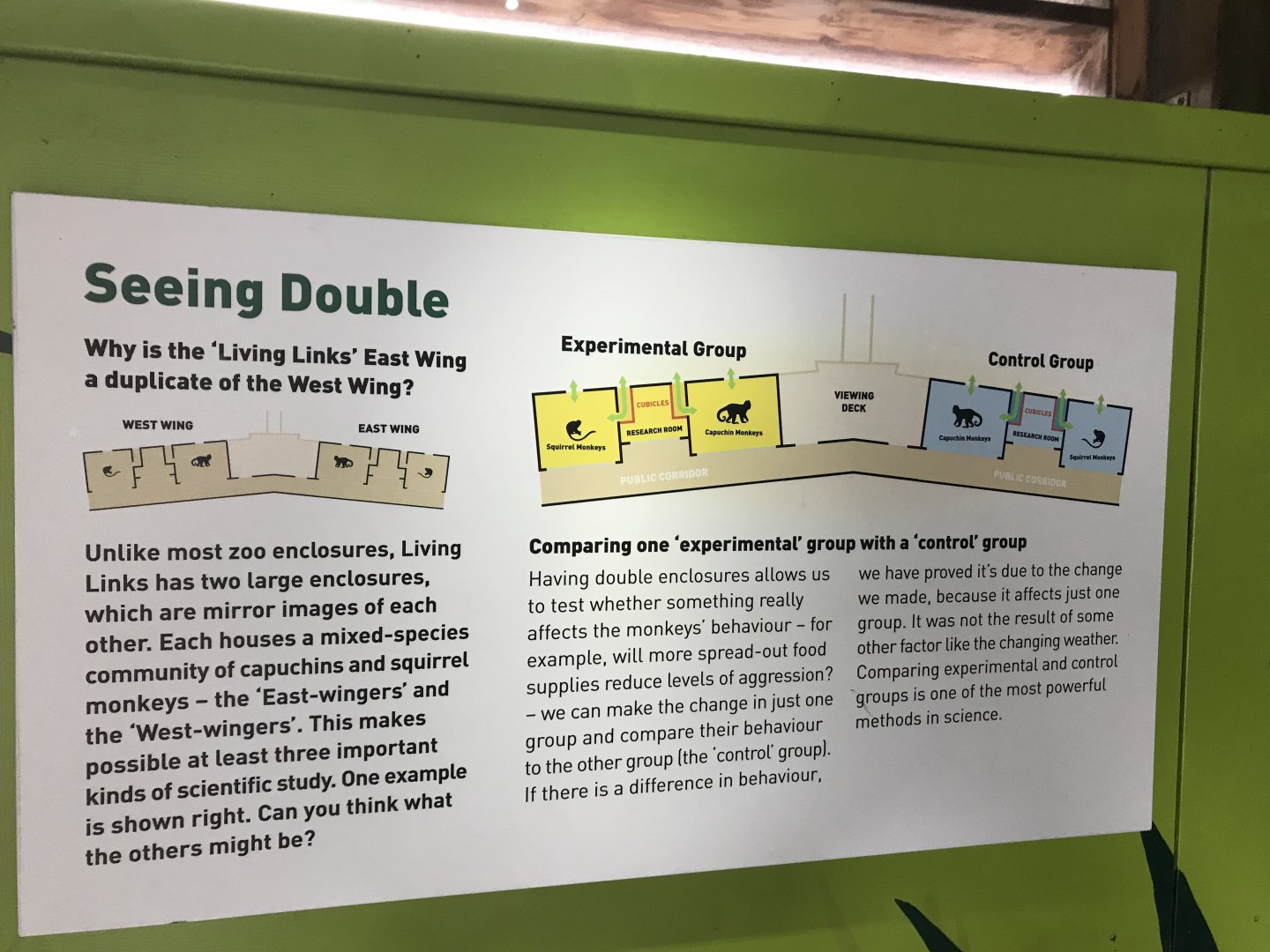 Living links signage