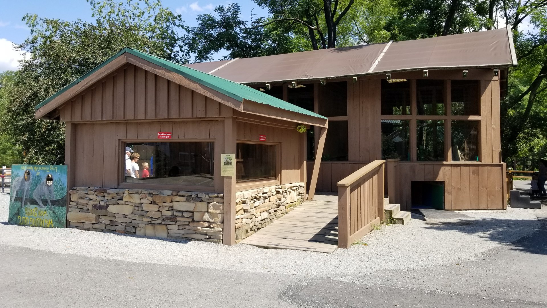 Living Treasures LH - Coati building, fennec / prairie dog building