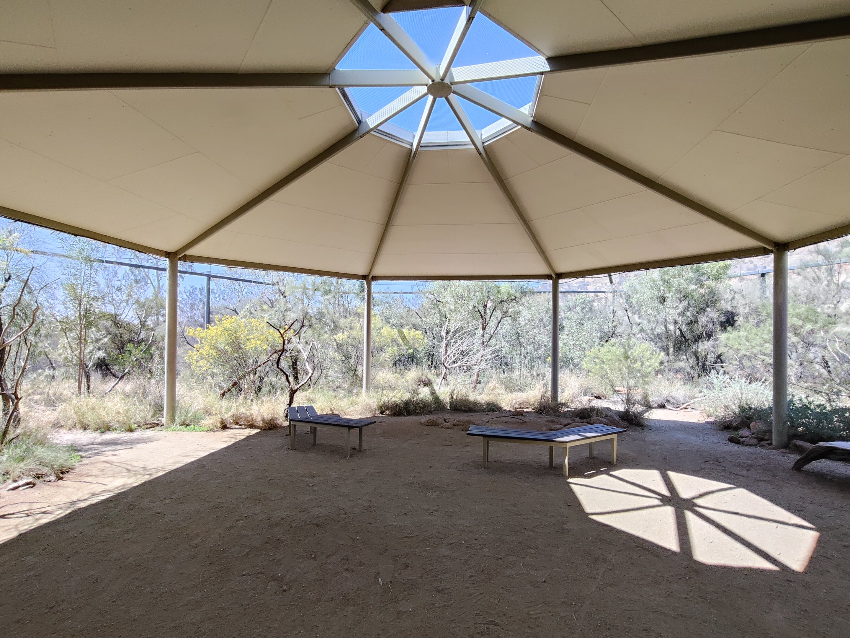 Living Woodlands aviary