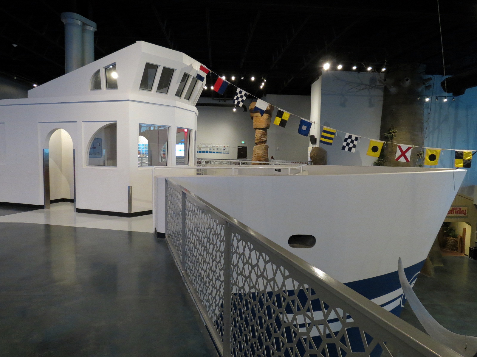 Lobby - Replica of Endurance Research Vessel