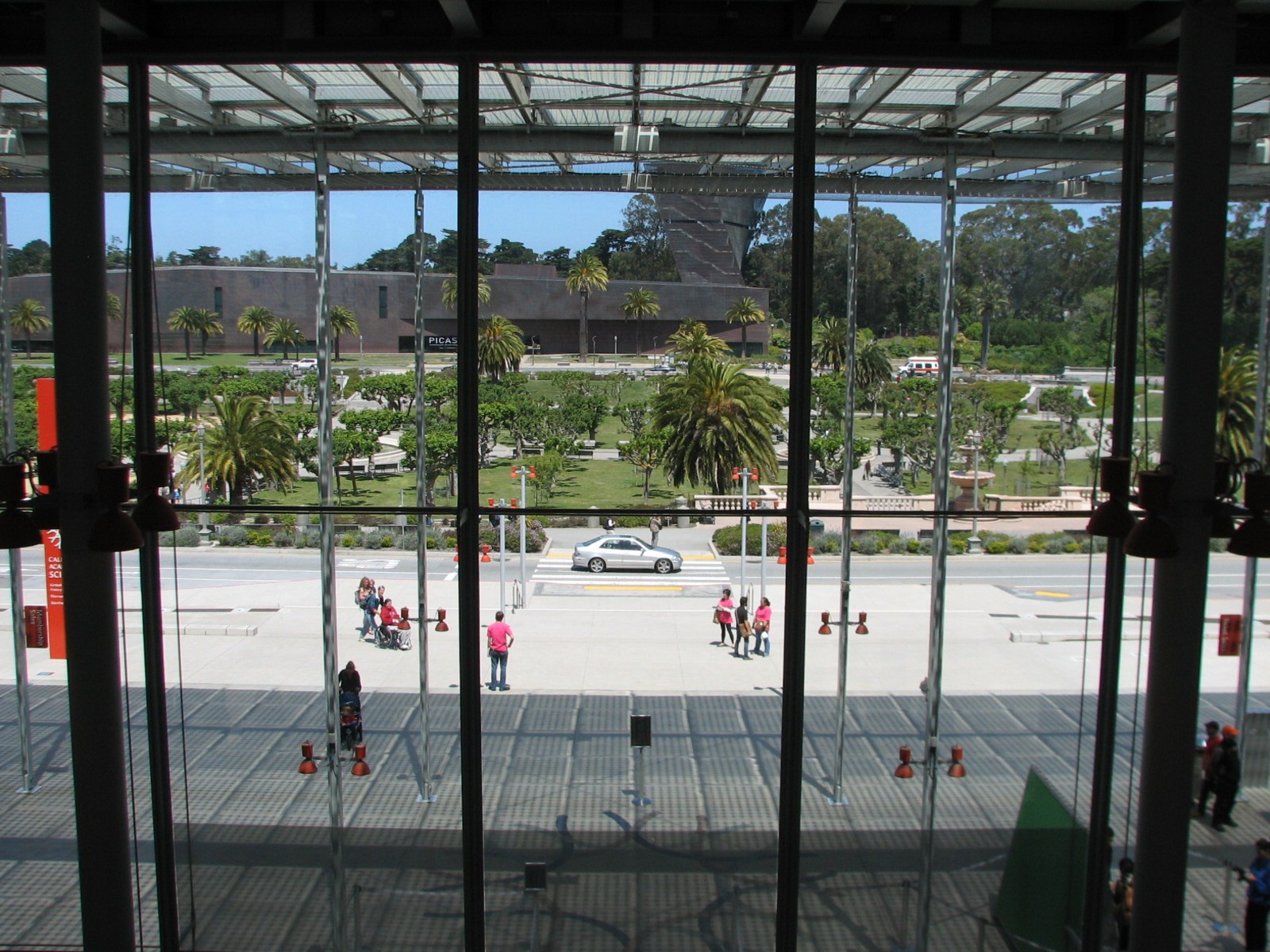 Lobby View to Music Concourse in Golden Gate Park