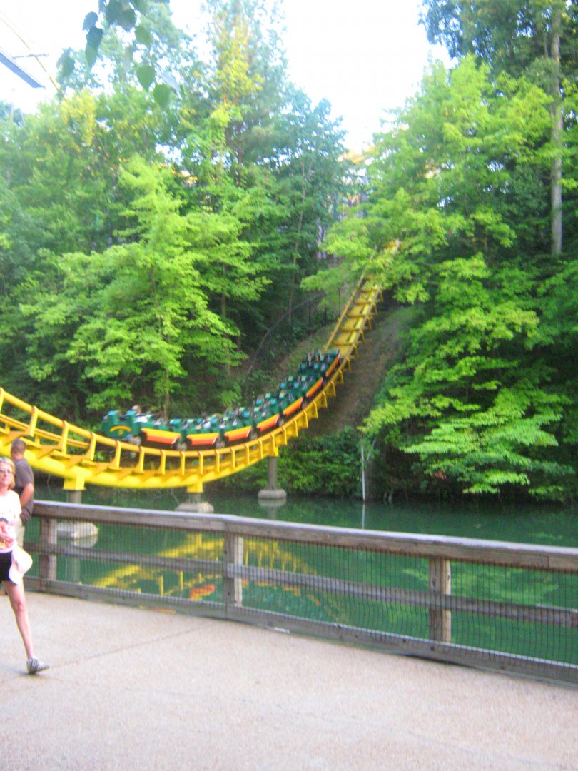 Loch Ness Monster Crossing Rhine River