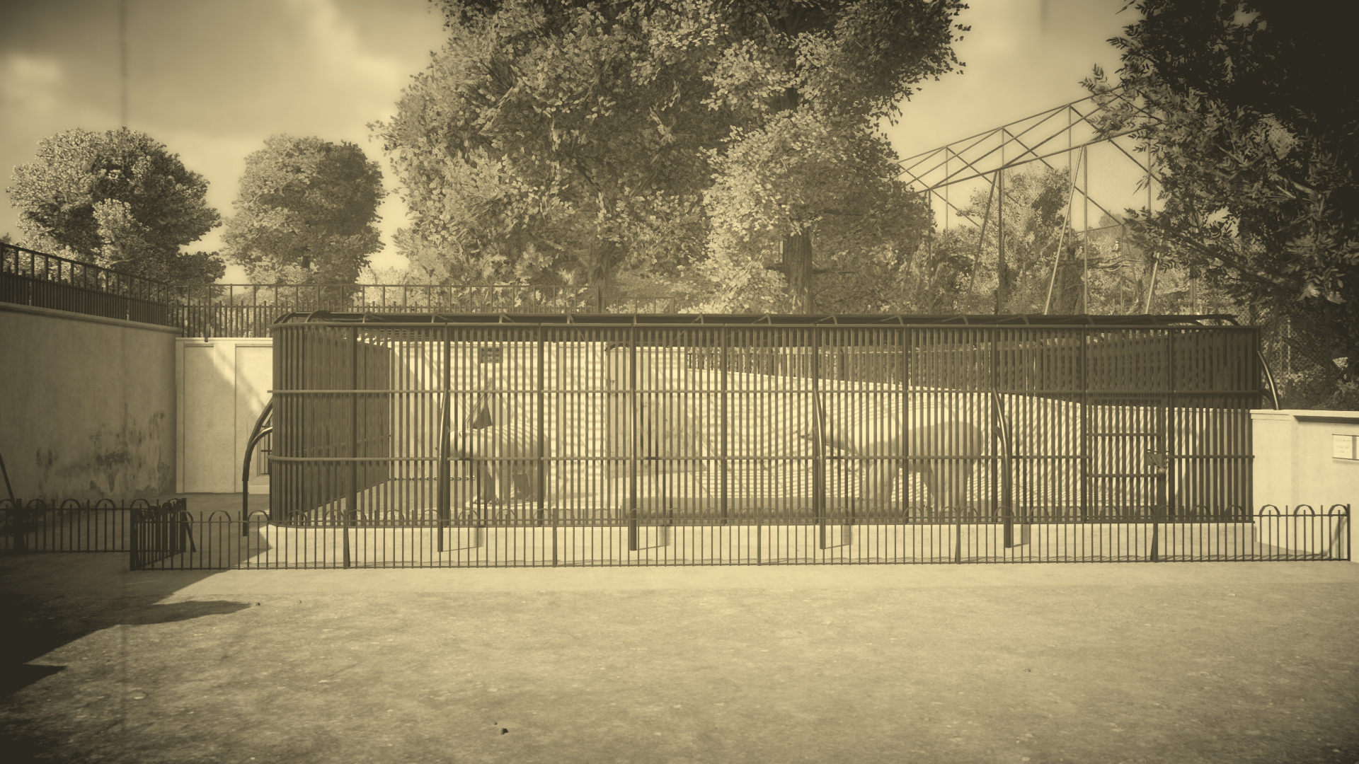 London Zoo 1904: The Polar Bears' Den