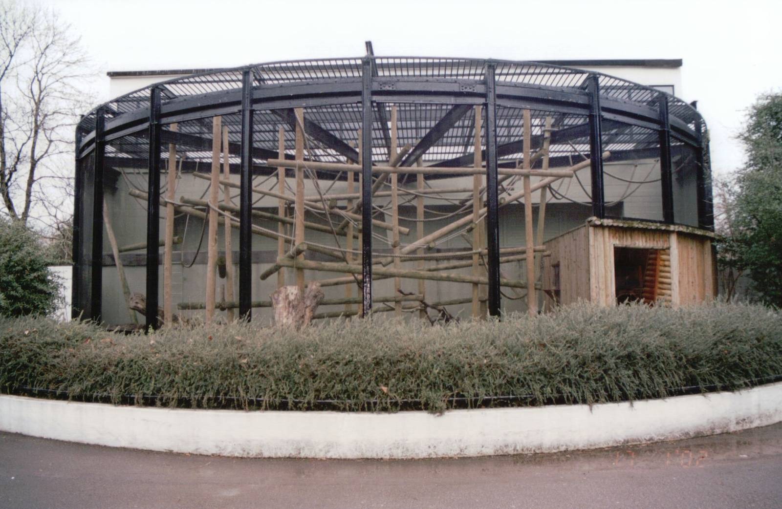 London Zoo 2002 - Front of the Tecton Gorilla House