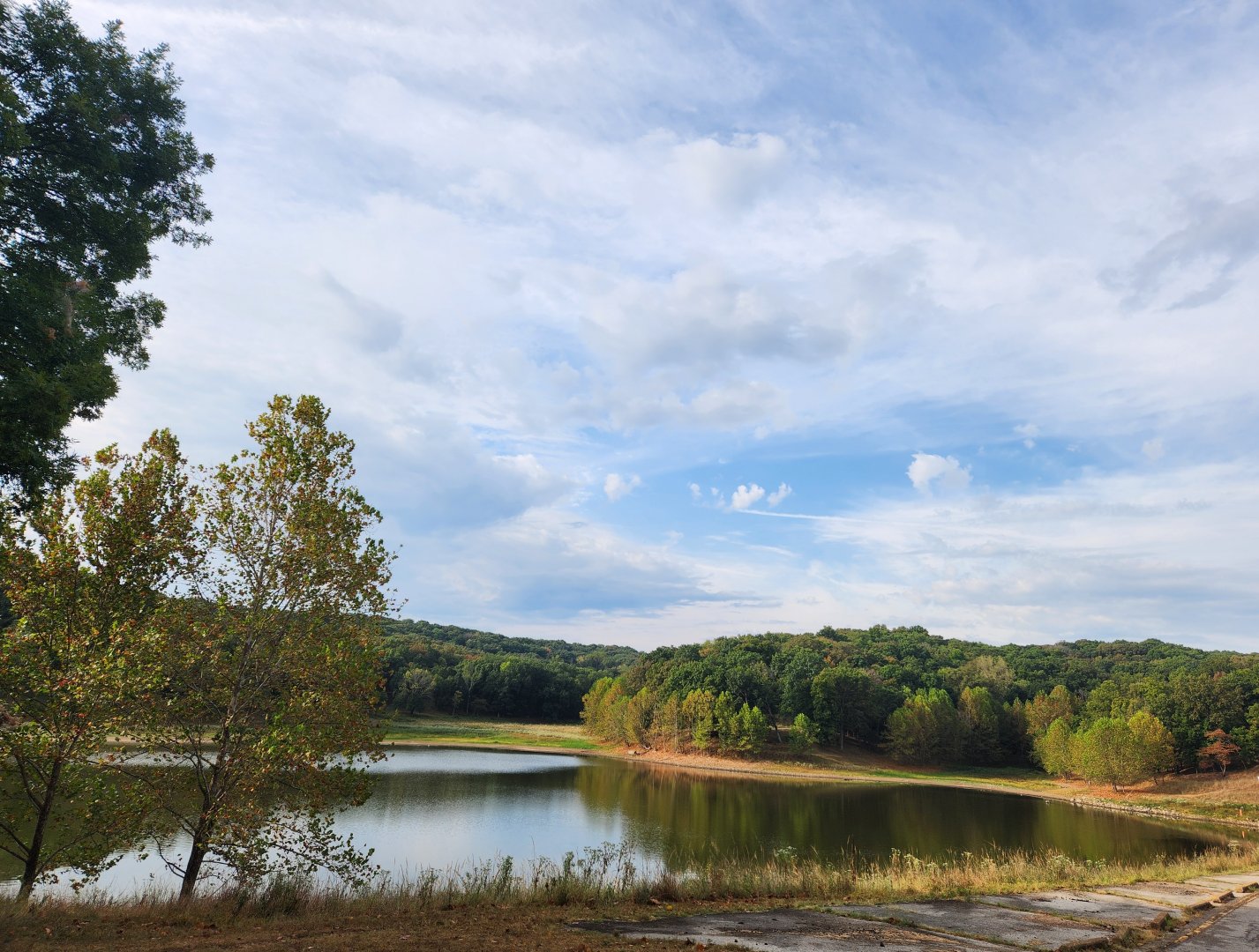 Lone Elk Park - Lake view