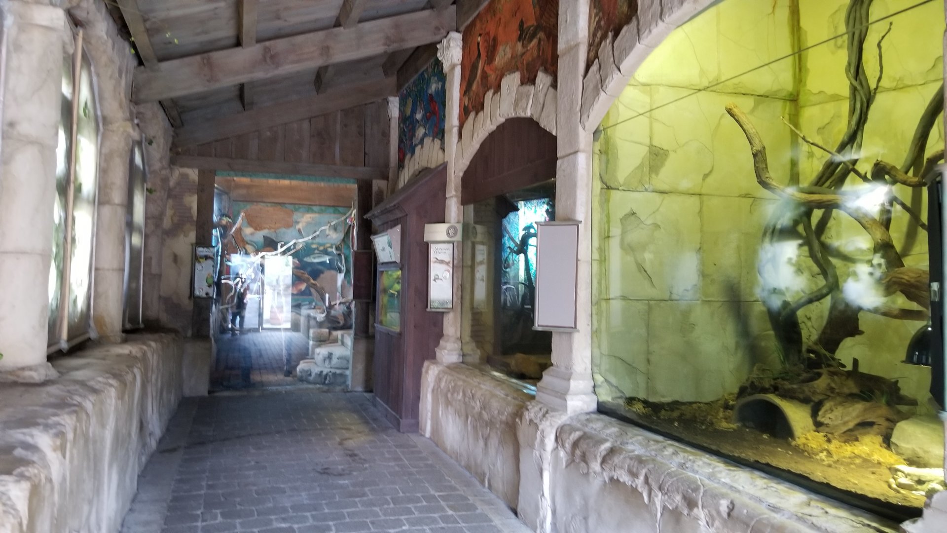 Long Island Aquarium - Ancient Reptile Ruins, entirety of building