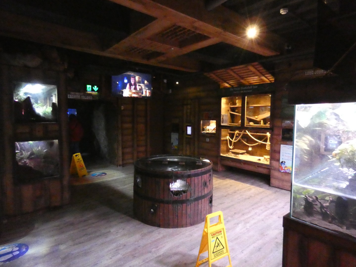 "Long John Silver's Storeroom" - Skegness Aquarium