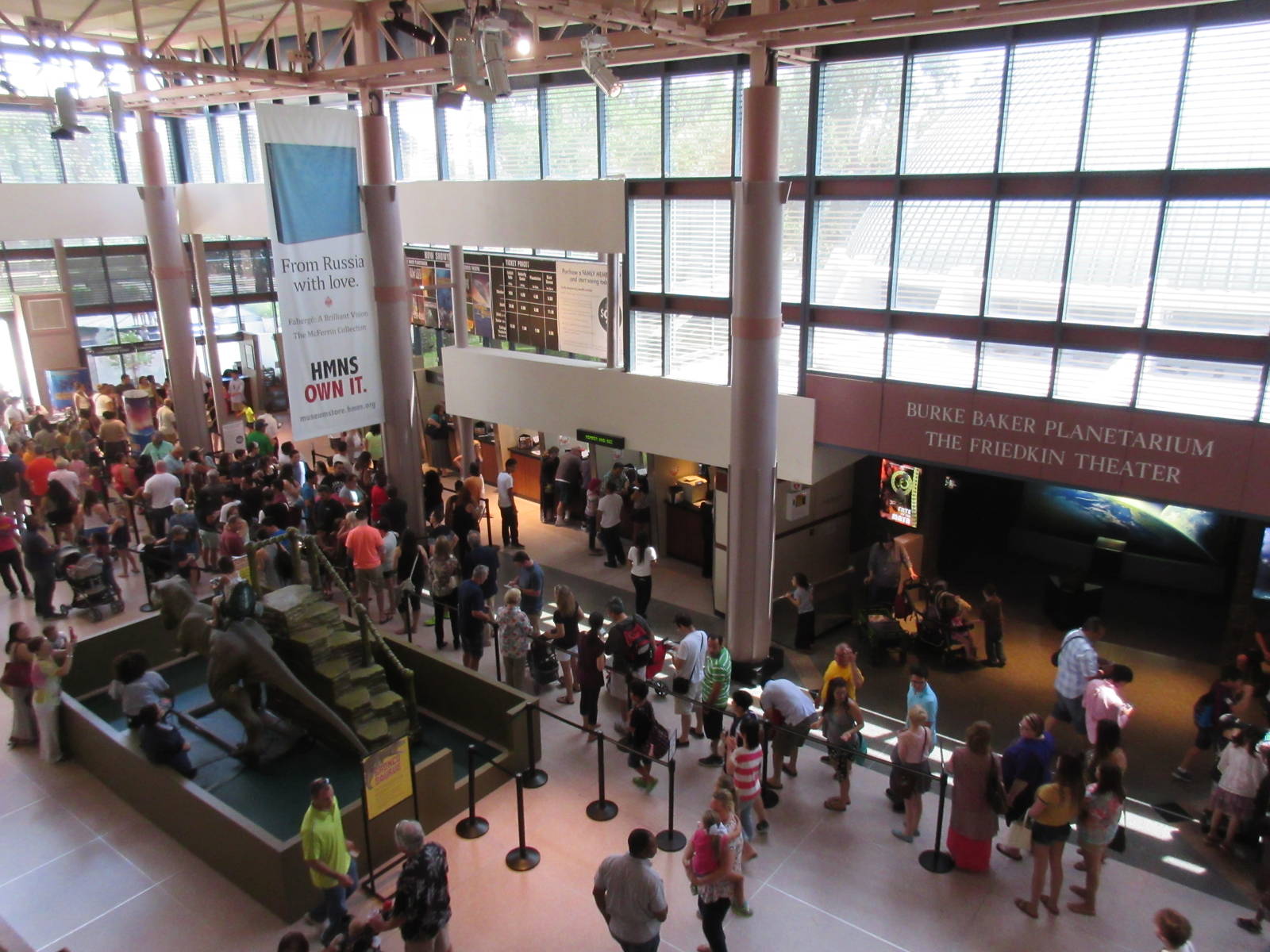 Long Line-ups to Enter Museum - 2 million annual visitors