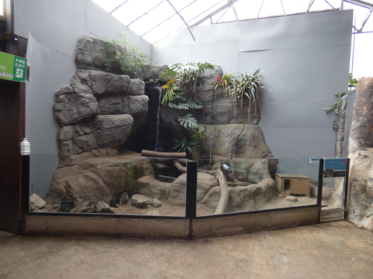 Long-nosed potoroo enclosure