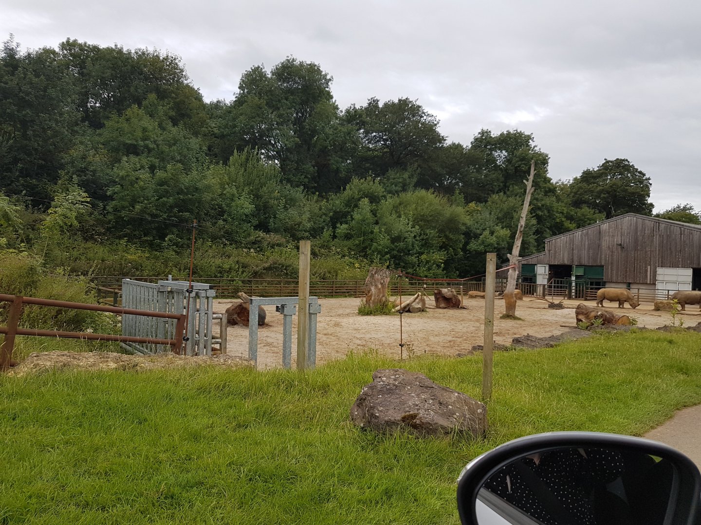 Longleat - Rhinoceros Yard