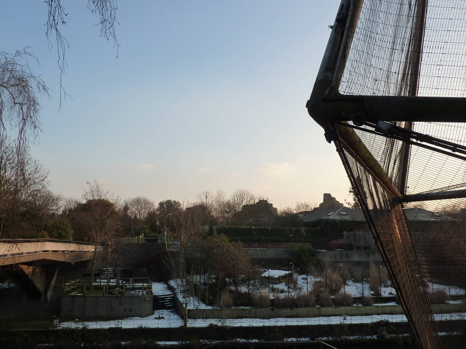 Looking across the canal, 7th Feb 2012