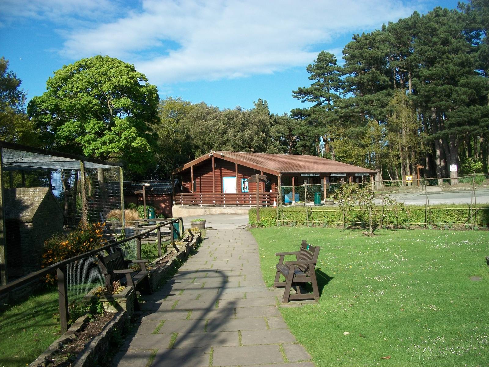 Looking across to the gift shop 21st May 2013